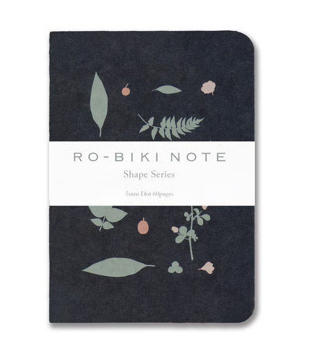 Yamamoto Paper Ro-Biki Notebook – Wild Plants (Dotted)
